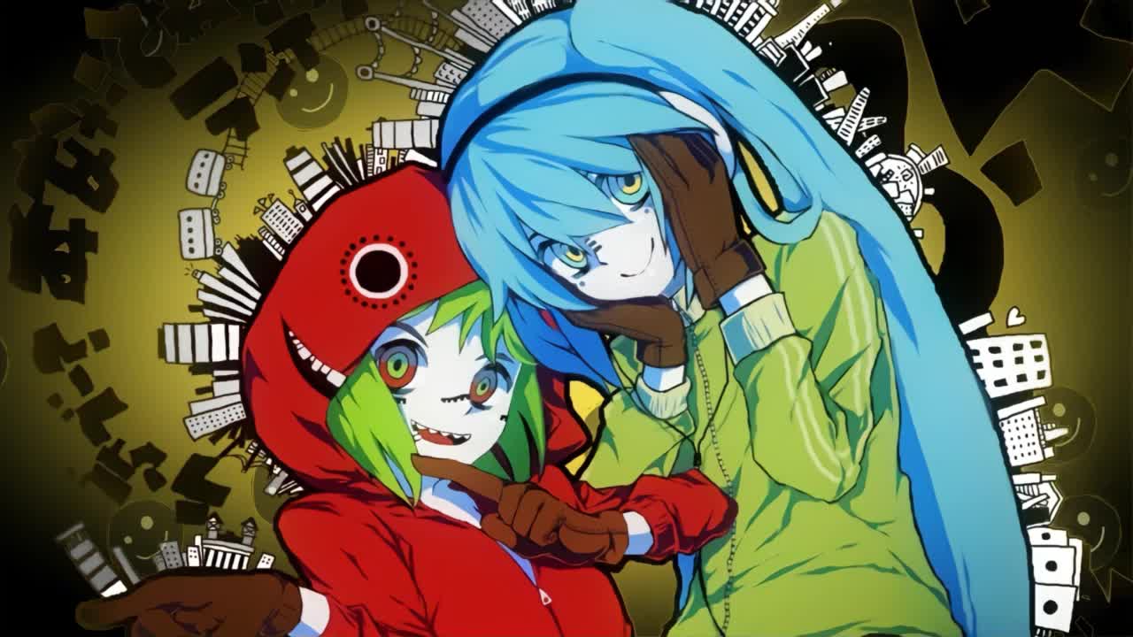 Hatsune Miku And Gumi Vocaloid HD Live Wallpaper For PC