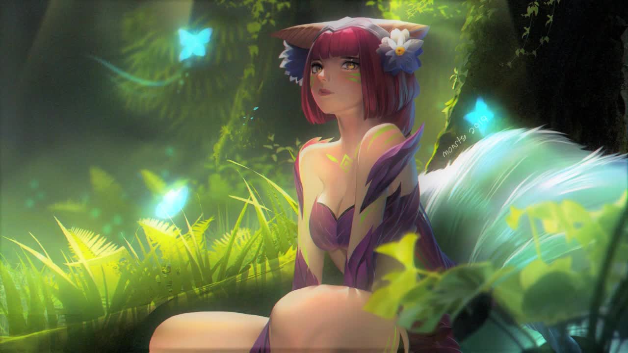 Elderwood Ahri League Of Legends HD Live Wallpaper For PC