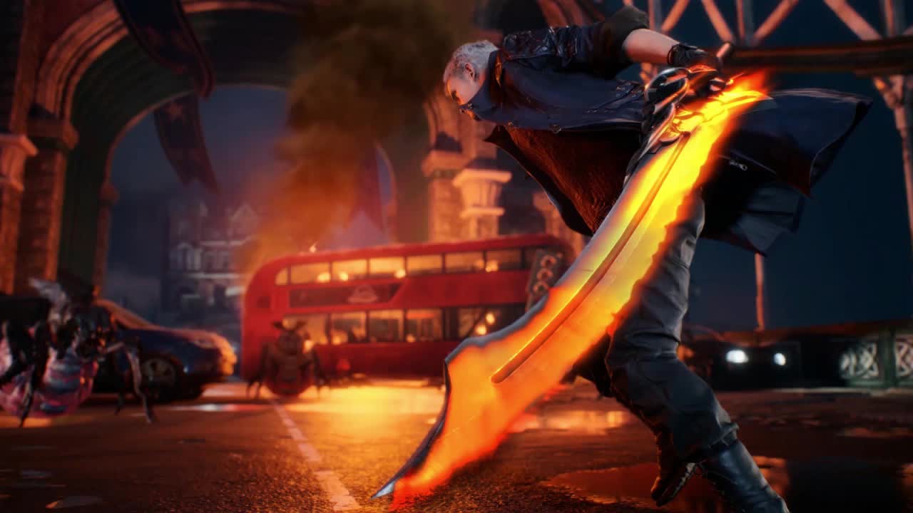 Nero Red Queen Devil May Cry 5 HD Live Wallpaper For PC