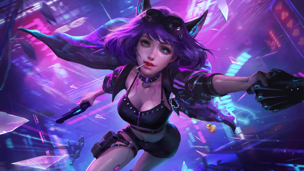 Agent Cat HD Live Wallpaper For PC