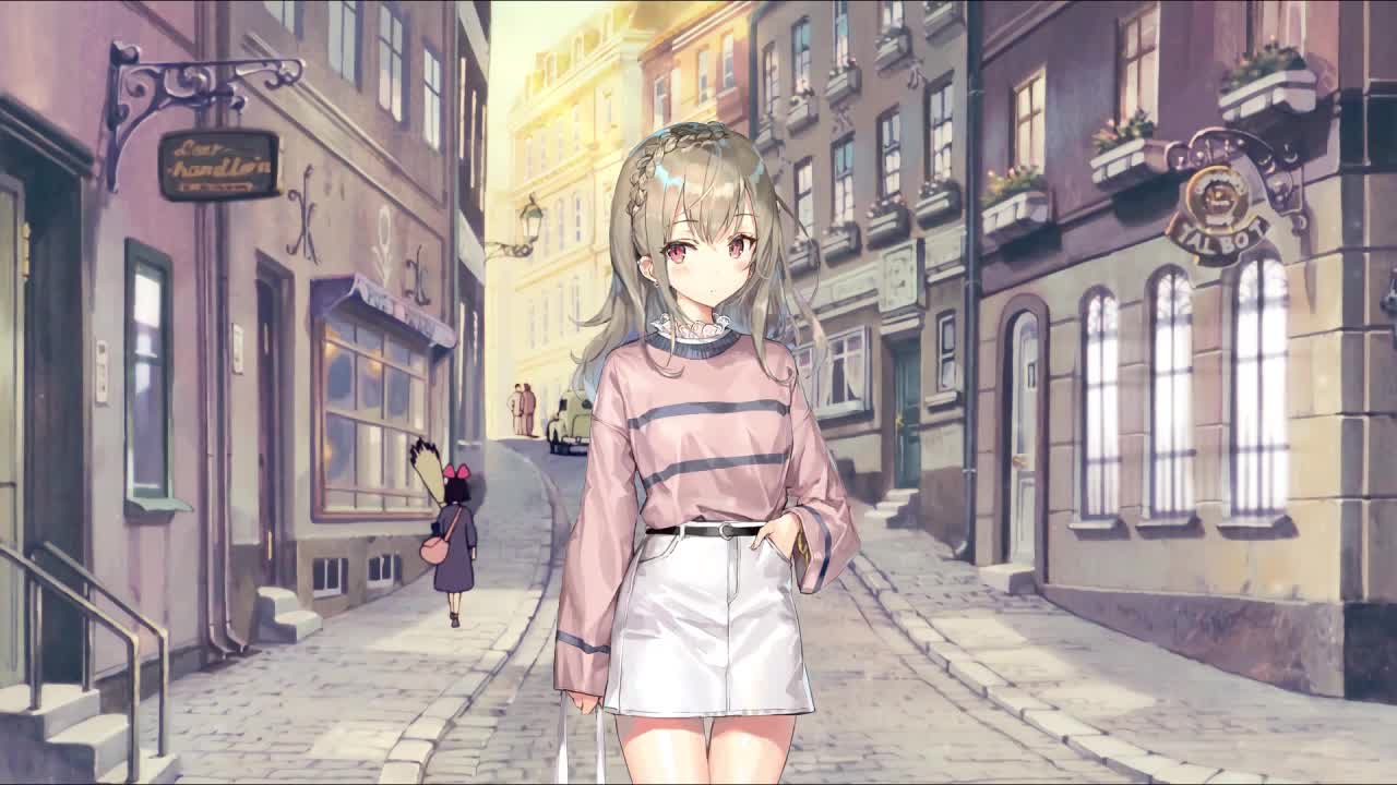 Anime Girl In Koriko City Kikis Delivery Service HD Live Wallpaper For PC