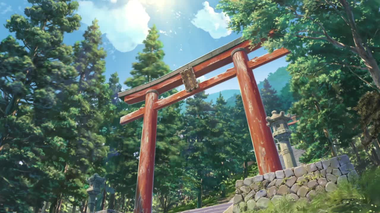 Torii Gate Your Name HD Live Wallpaper For PC