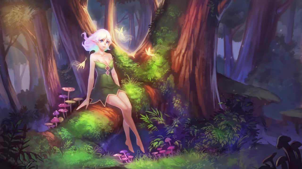 Nature Elf HD Live Wallpaper For PC