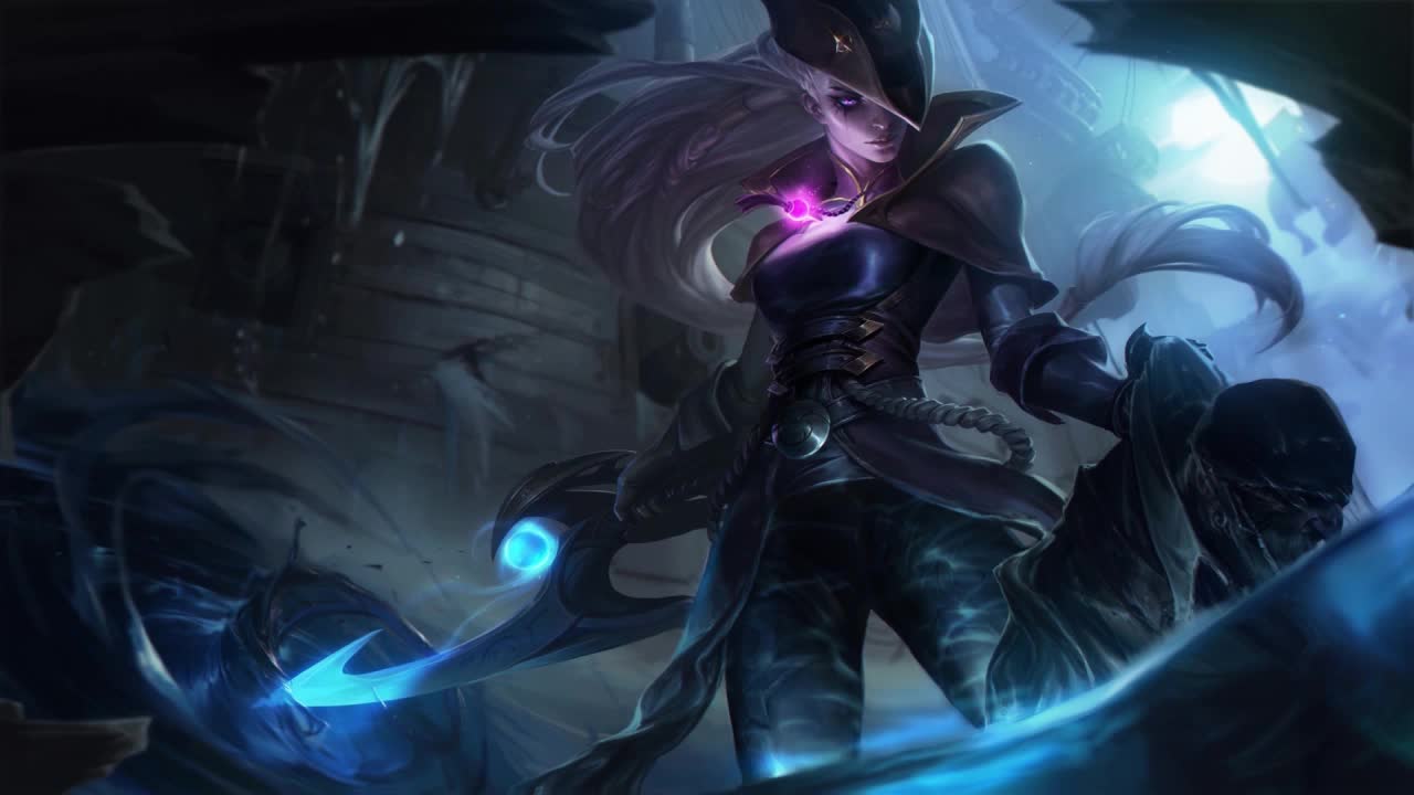 Dark Waters Diana League Of Legends HD Live Wallpaper For PC