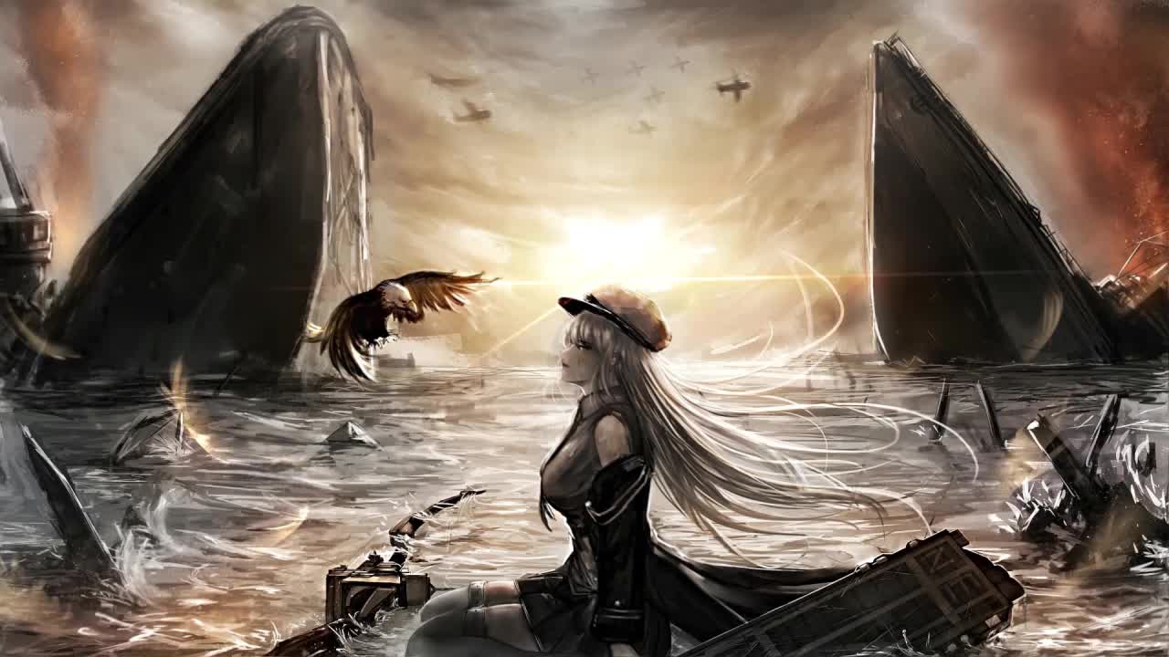 Enterprise Crying Azur Lane HD Live Wallpaper For PC