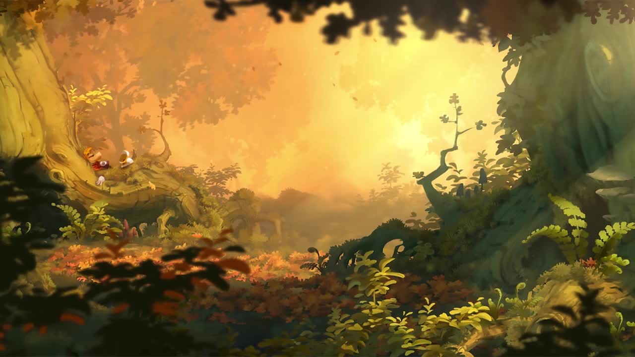 Rayman Nap In The Forest HD Live Wallpaper For PC