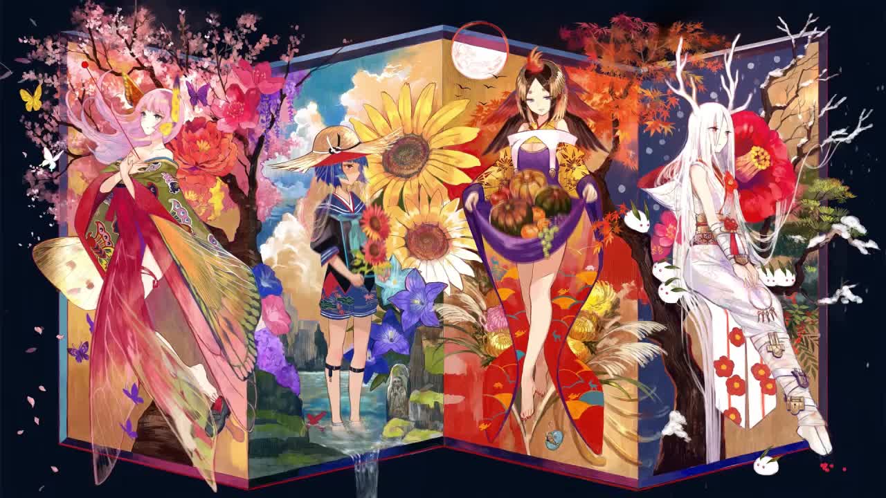 Four Seasons HD Live Wallpaper For PC