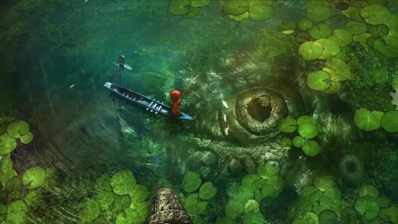 Fisherman And Mysterious Eye HD Live Wallpaper For PC