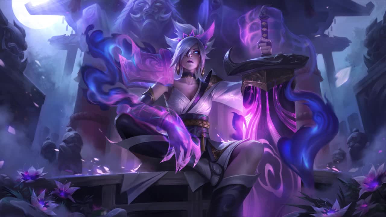 Spirit Blossom Riven League Of Legends HD Live Wallpaper For PC