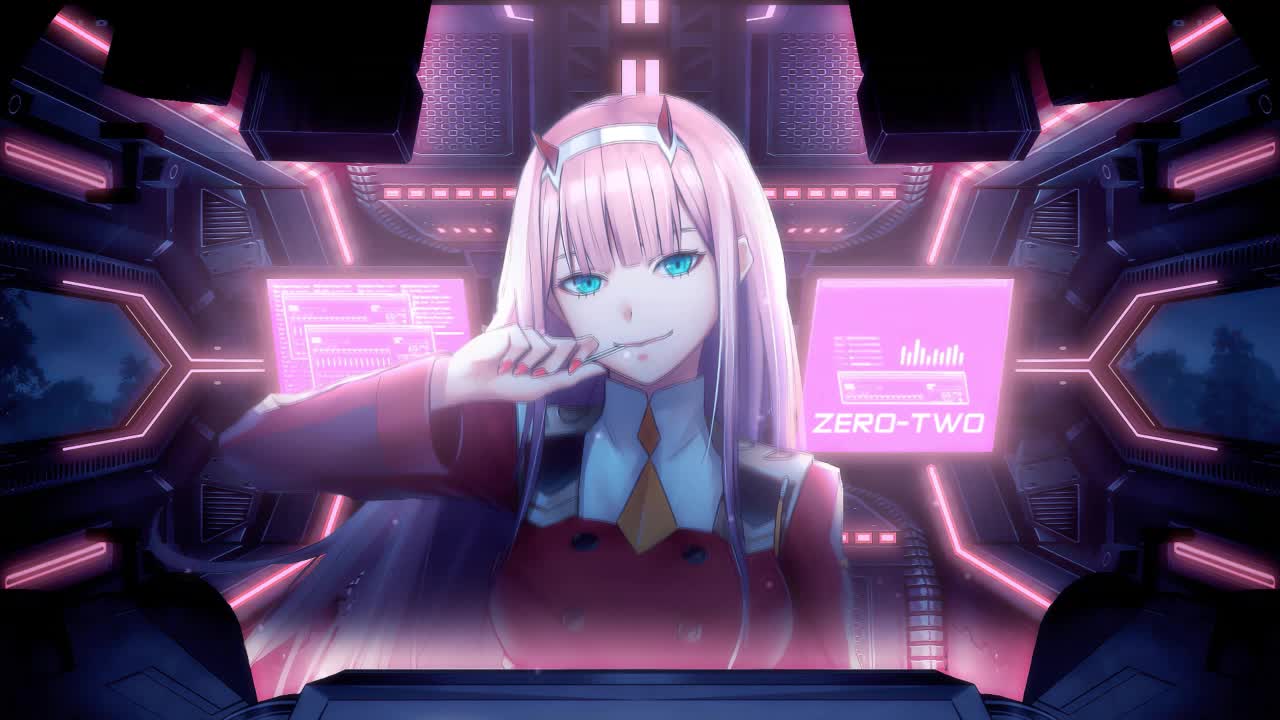 Zero Two In Mech Darling In The Franxx HD Live Wallpaper For PC