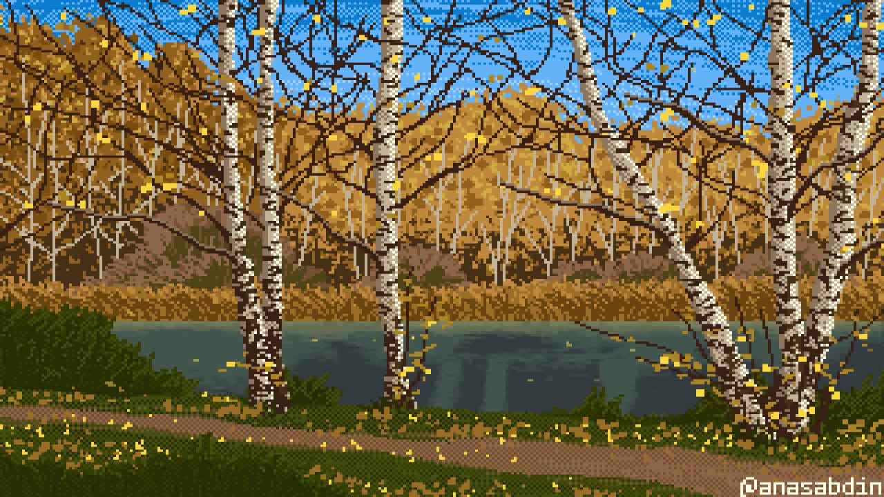 Autumn Is Coming Pixel HD Live Wallpaper For PC
