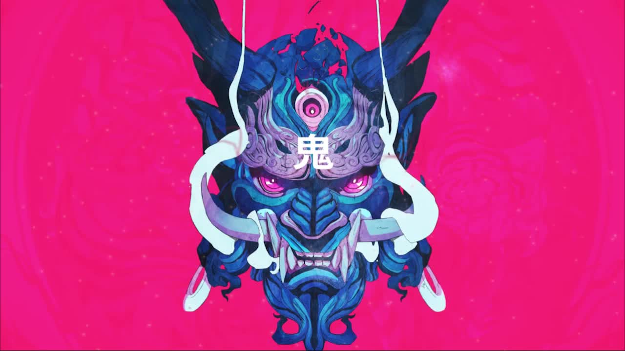 Oni Mask HD Live Wallpaper For PC