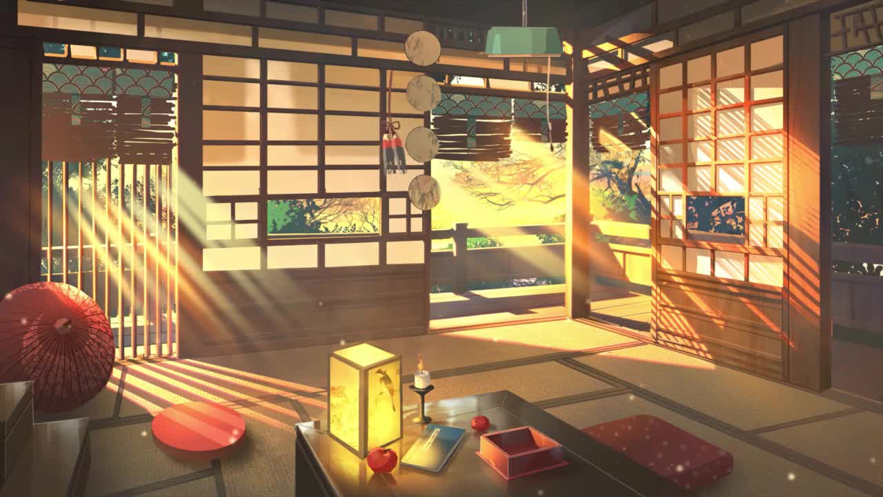 Japanese House On A Sunny Day HD Live Wallpaper For PC