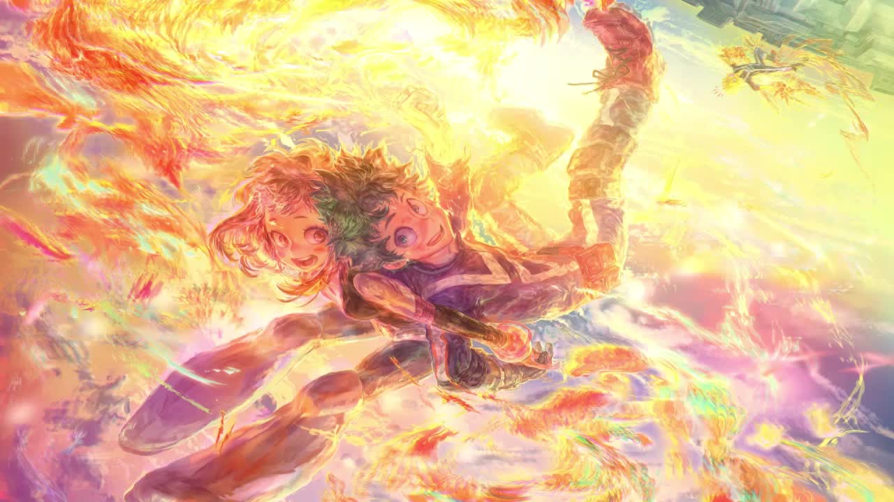 Izuku Midoriya And Ochaco Uraraka My Hero Academia HD Live Wallpaper For PC