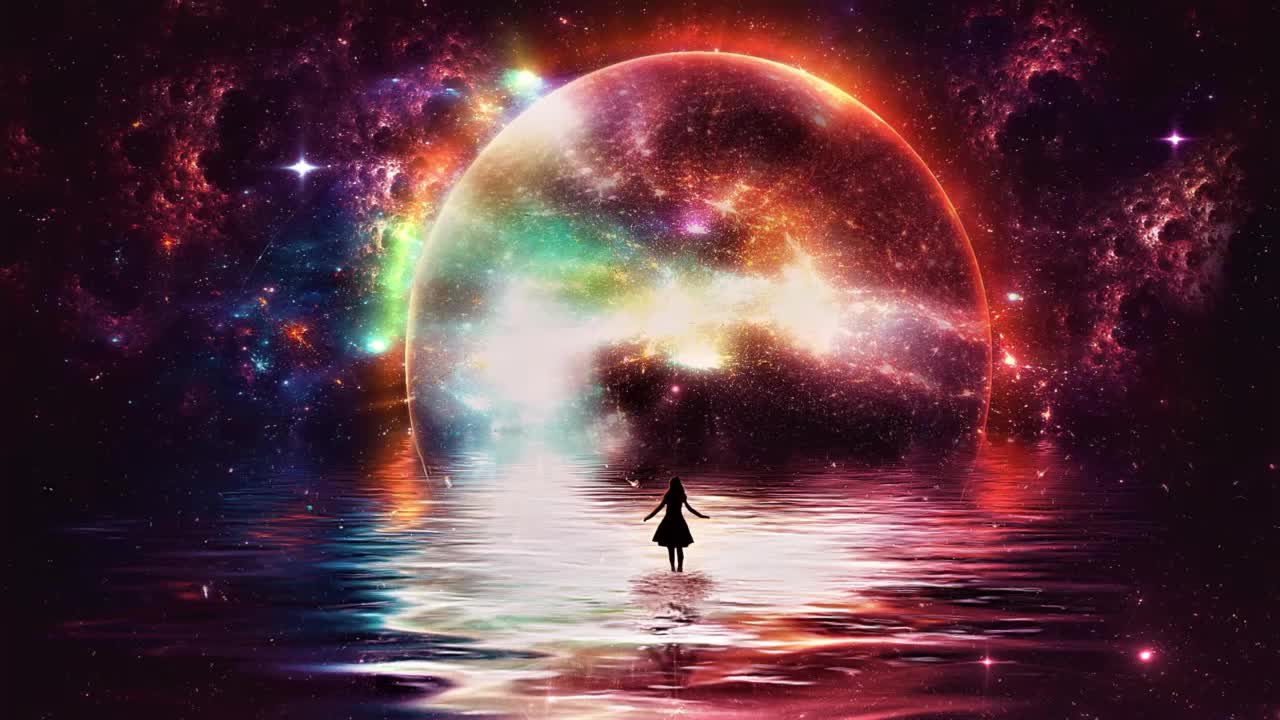 Galaxy Girl HD Live Wallpaper For PC