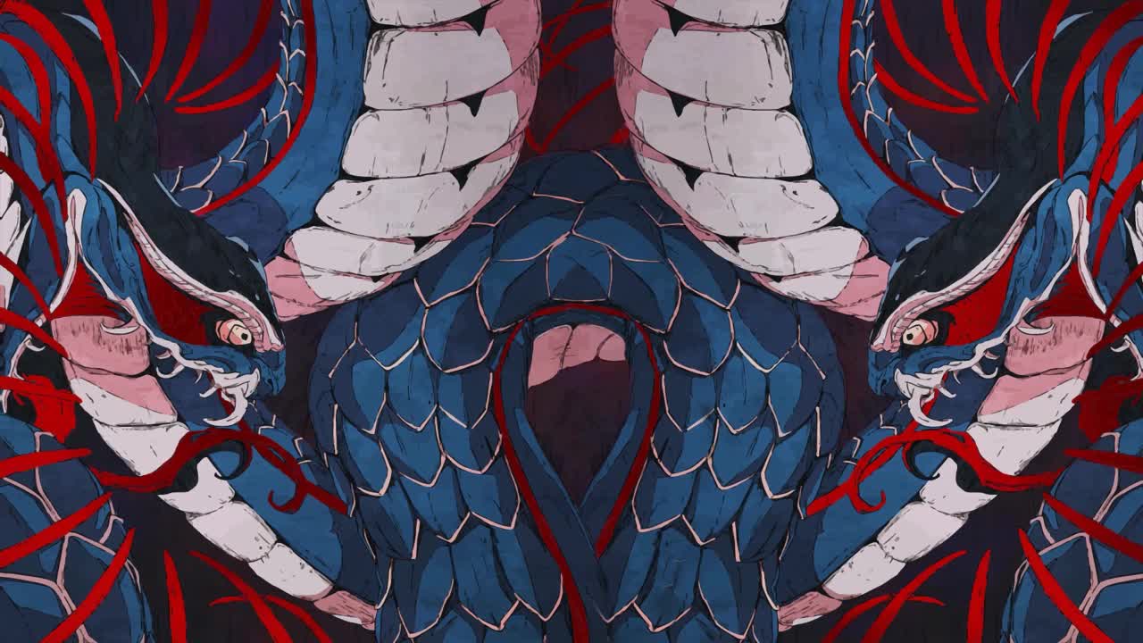 Twin Ouroboros HD Live Wallpaper For PC