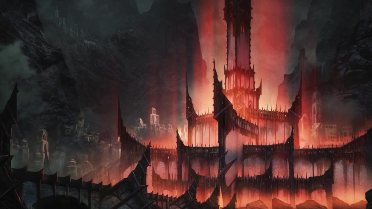 Minas Morgul Fortress Middle Earth Shadow Of War HD Live Wallpaper For PC