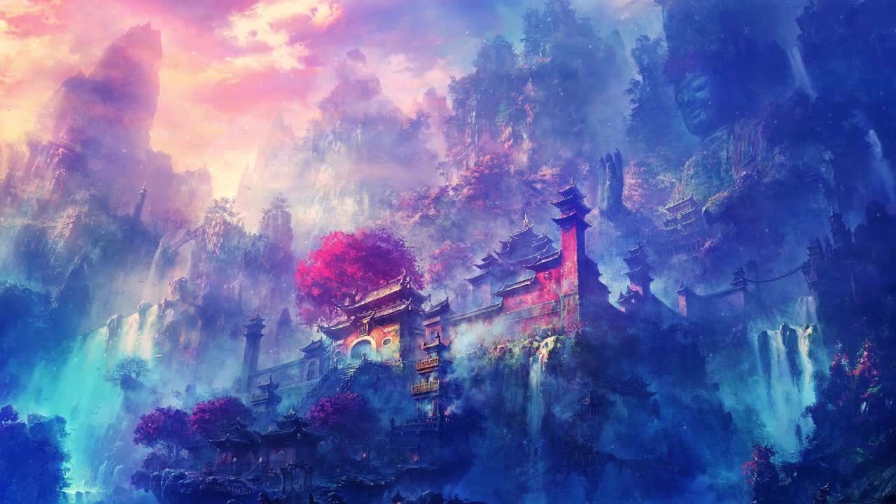 Buddhist Temple HD Live Wallpaper For PC