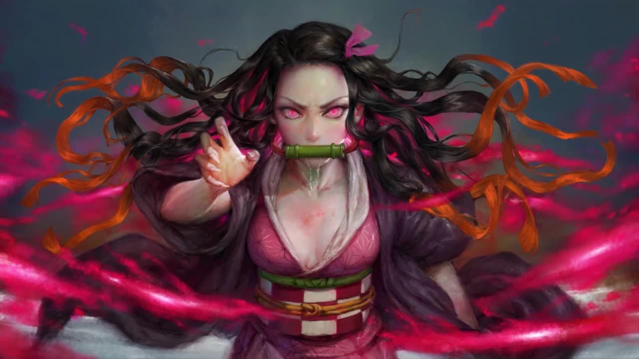Nezuko Kamado Demon Kimetsu No Yaiba HD Live Wallpaper For PC