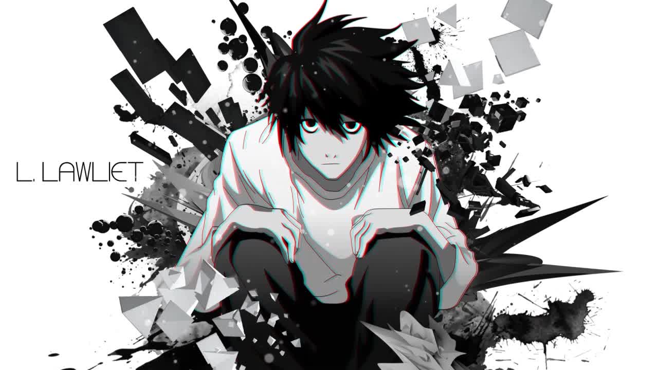 L Death Note HD Live Wallpaper For PC