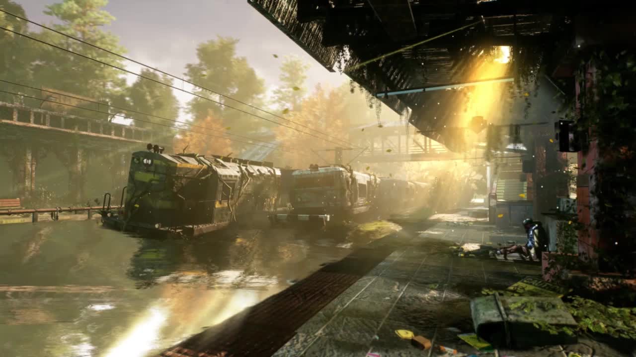 Post Apocalyptic Station HD Live Wallpaper For PC