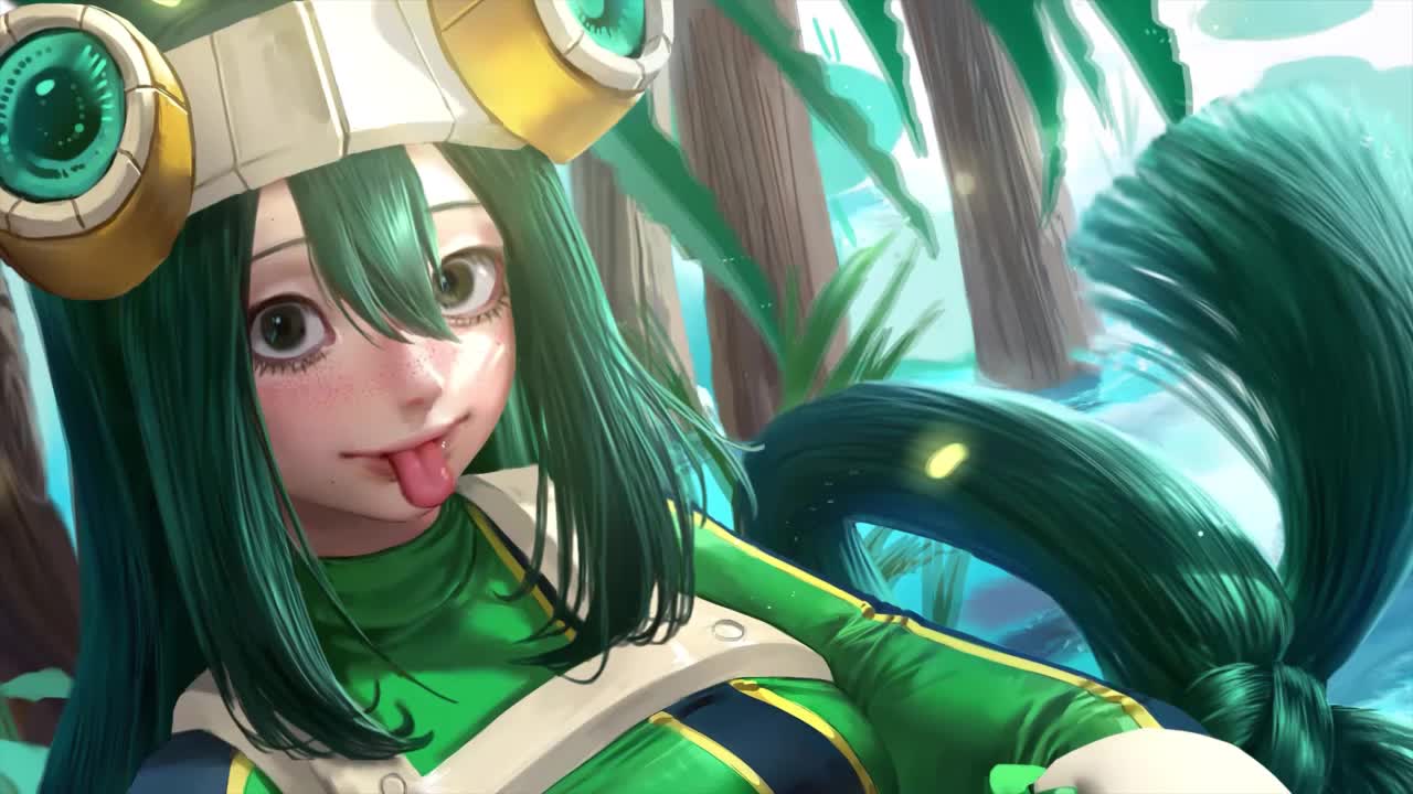 Tsuyu Asui My Hero Academia HD Live Wallpaper For PC