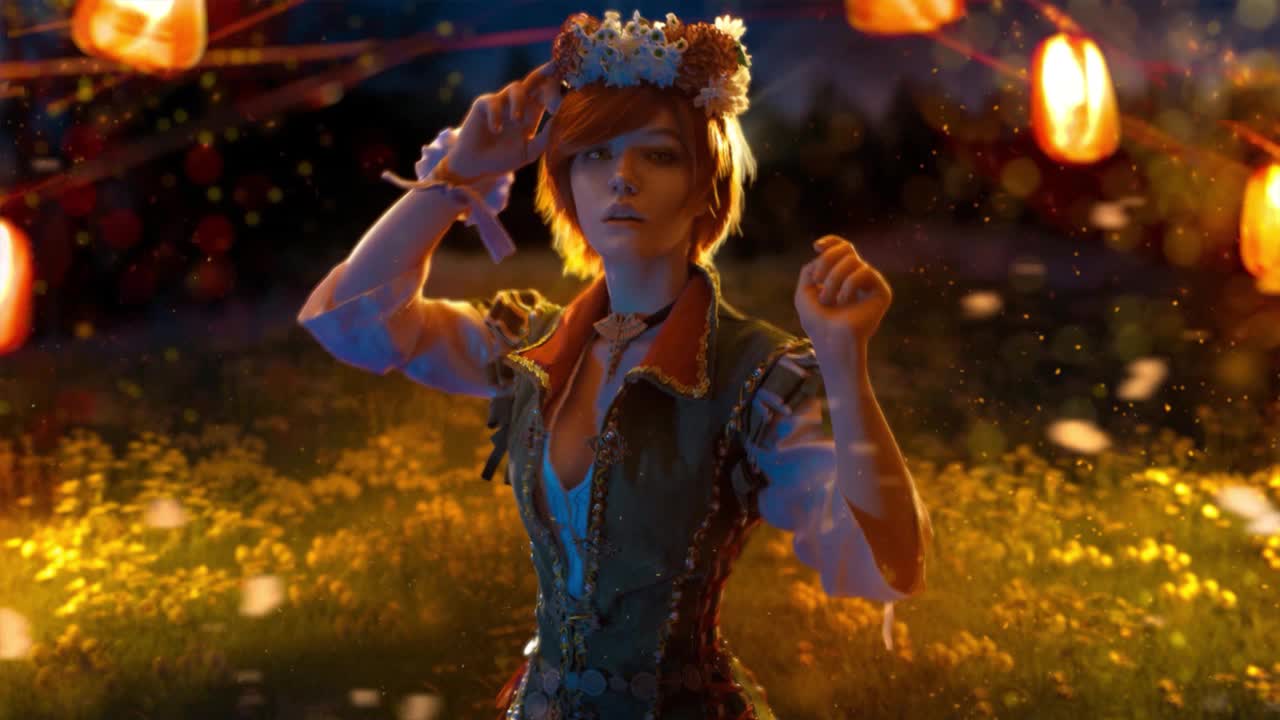 Shani The Witcher 3 Wild Hunt HD Live Wallpaper For PC