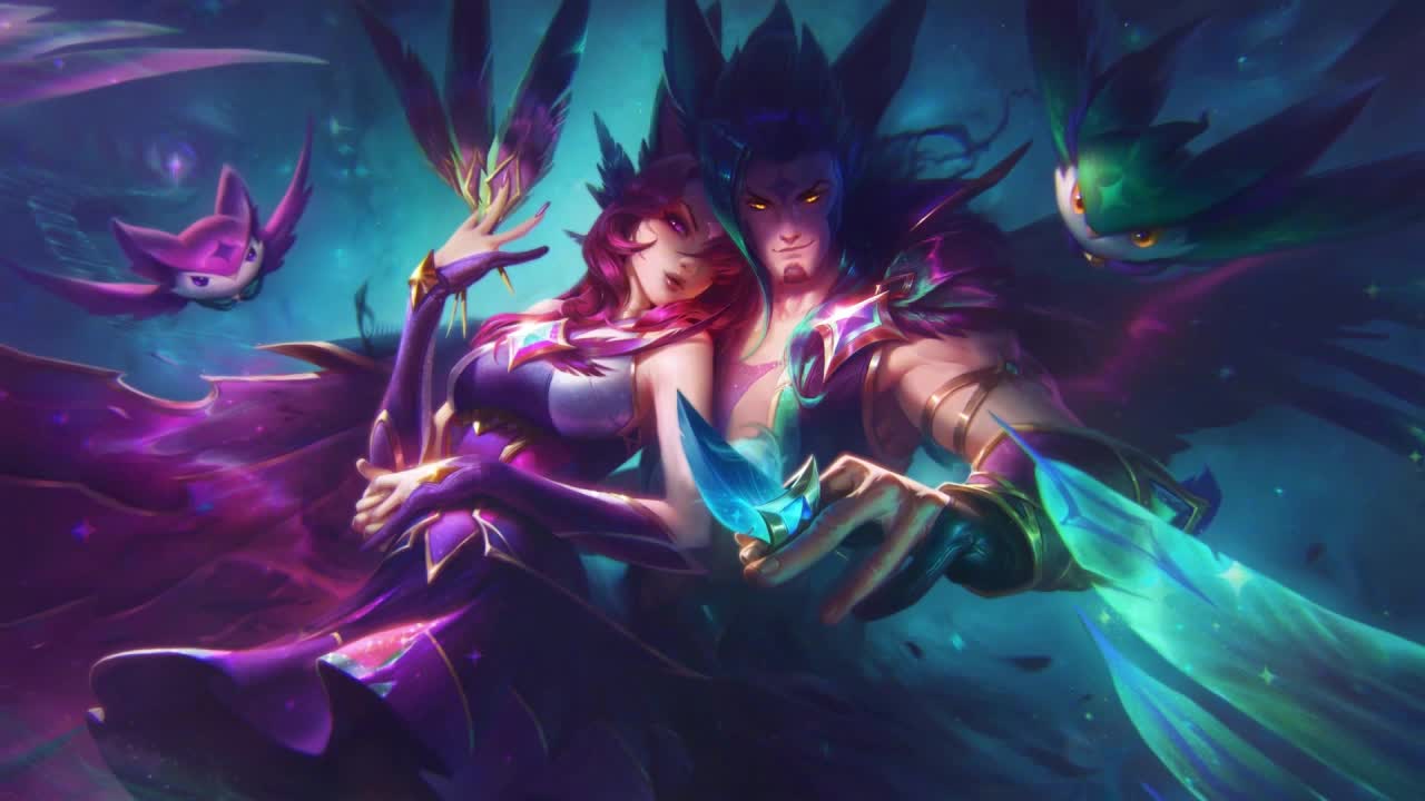 Star Guardian Xayah And Rakan League Of Legends HD Live Wallpaper For PC