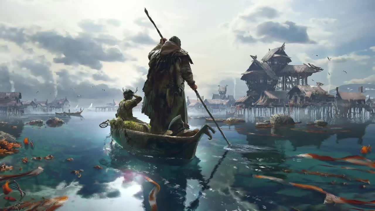 Fishing Village Fall Of Gods HD Live Wallpaper For PC