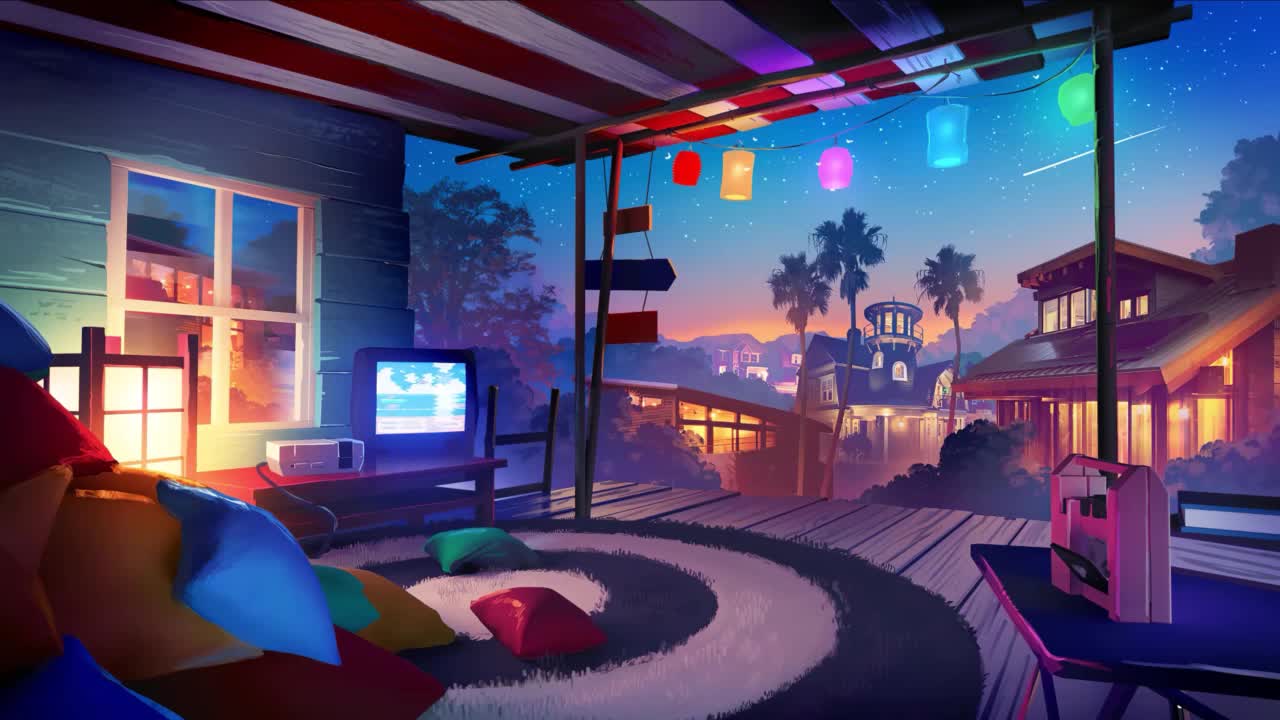 Summer Night HD Live Wallpaper For PC