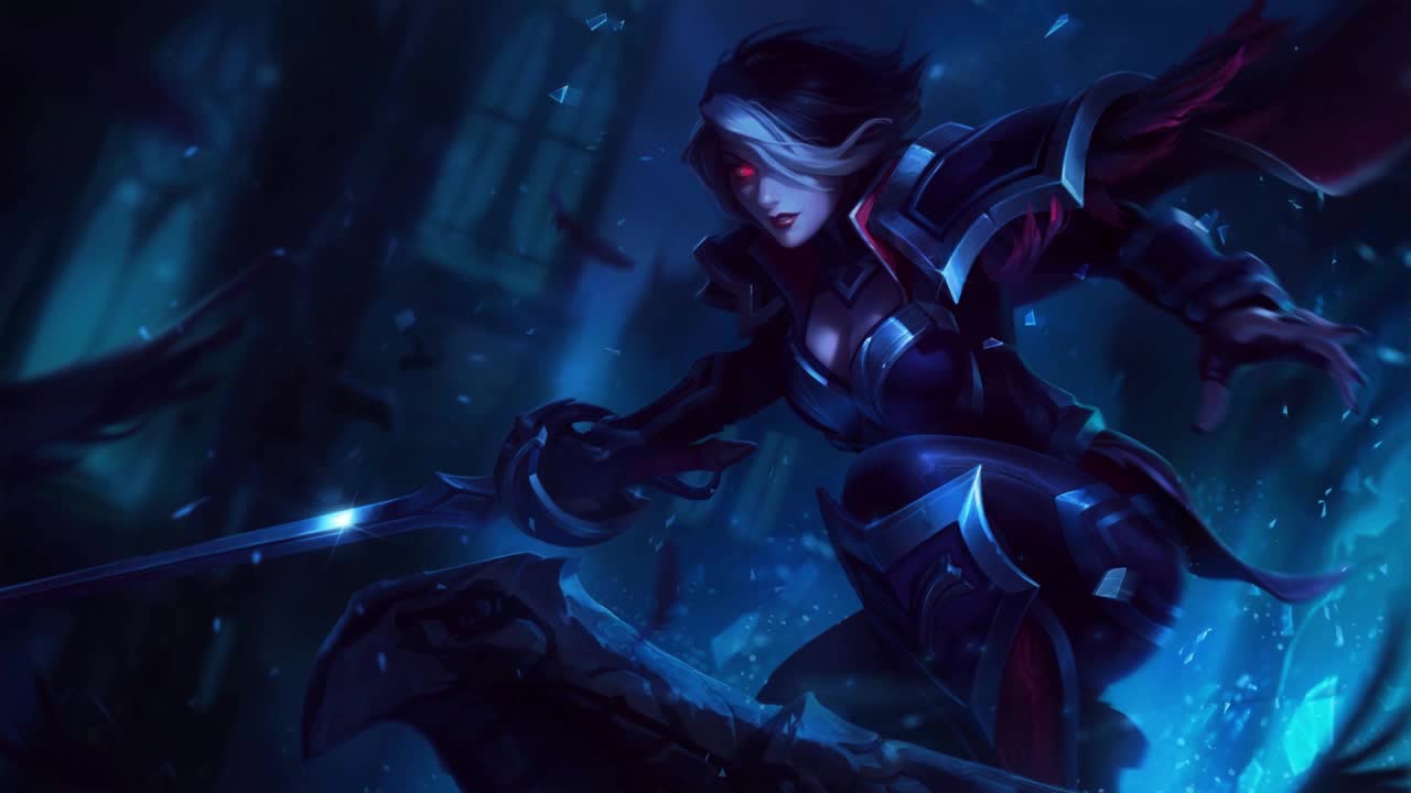 Nightraven Fiora League Of Legends HD Live Wallpaper For PC