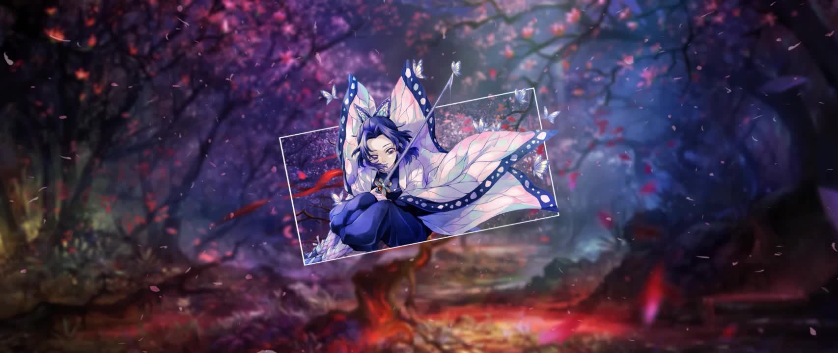 Kochou Shinobu Kimetsu No Yaiba HD Live Wallpaper For PC