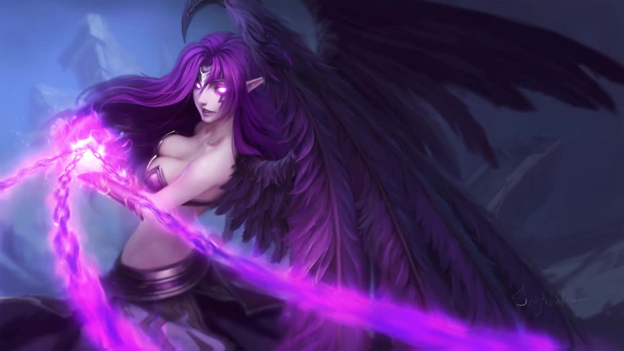 The Fallen Morgana League Of Legends HD Live Wallpaper For PC