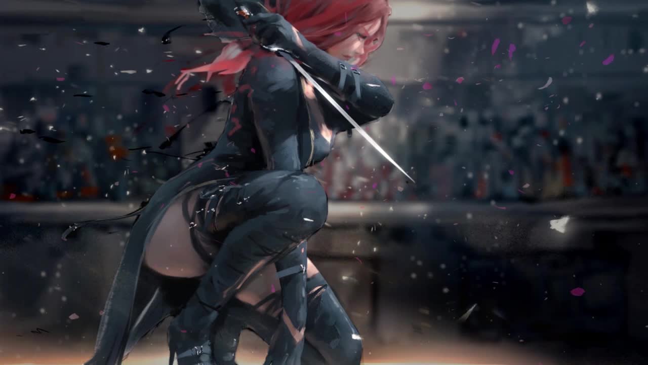 Burning Rose Ghostblade 1 HD Live Wallpaper For PC