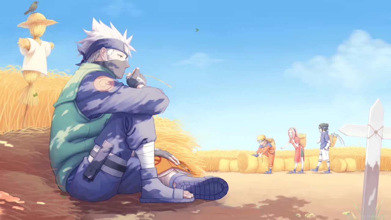 Kakashi Team 7 HD Live Wallpaper For PC