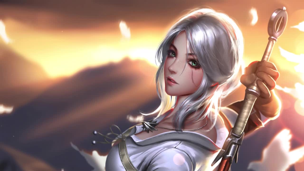 Cirilla Fiona Elen Riannon The Witcher 3 Wild Hunt 1 HD Live Wallpaper For PC