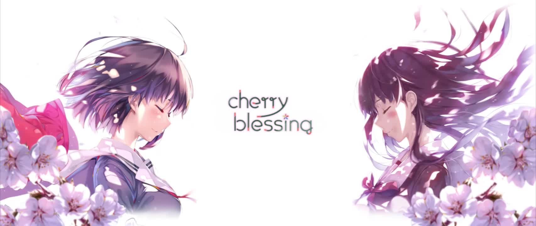 Megumi Katou Cherry Blossom Saekano How To Raise A Boring Girlfriend HD Live Wallpaper For PC