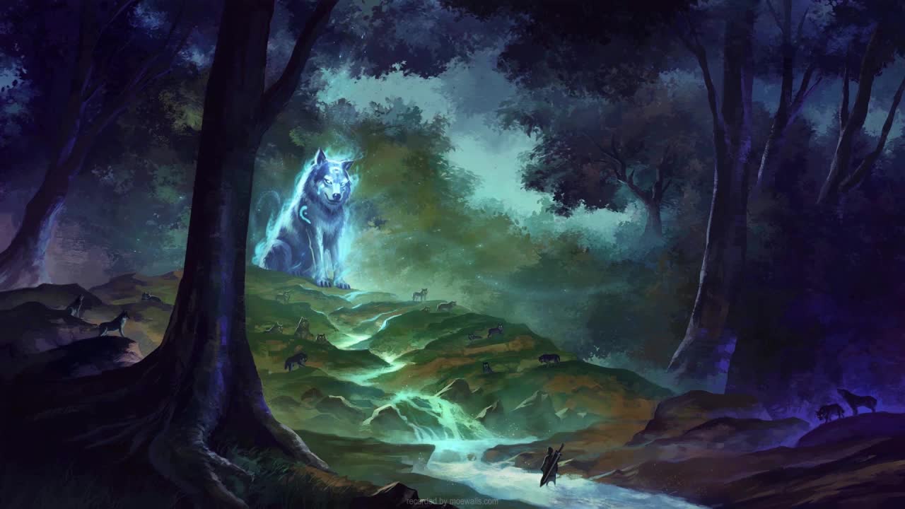 Alpha Wolf HD Live Wallpaper For PC