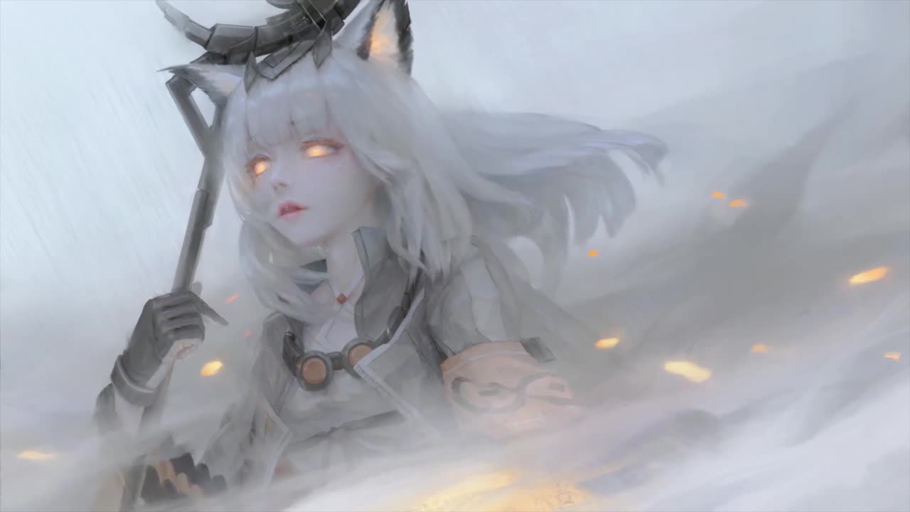 Ptilopsis Arknights HD Live Wallpaper For PC