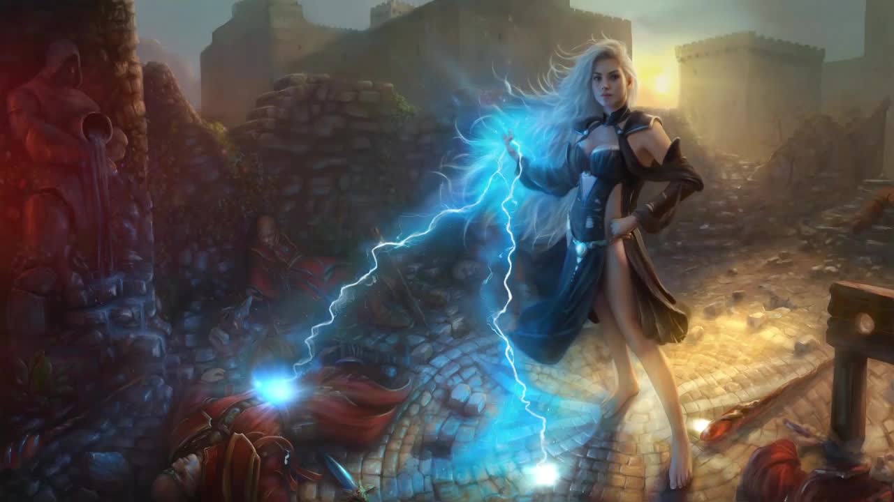 Morgane The Witch HD Live Wallpaper For PC