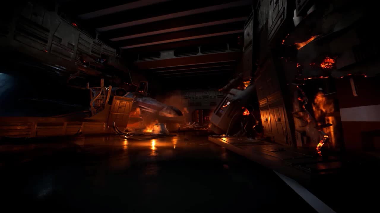 X Wing Burning Star Wars X Wing HD Live Wallpaper For PC