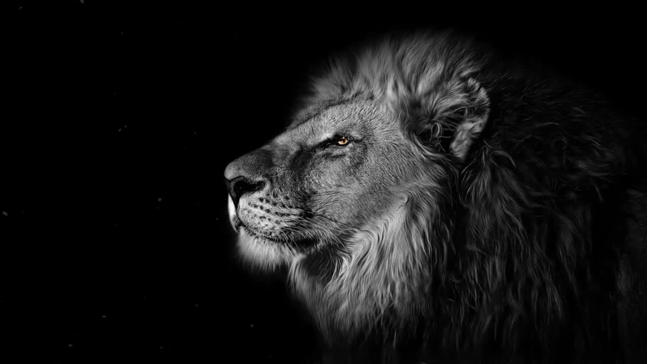 Lion In The Wind HD Live Wallpaper For PC