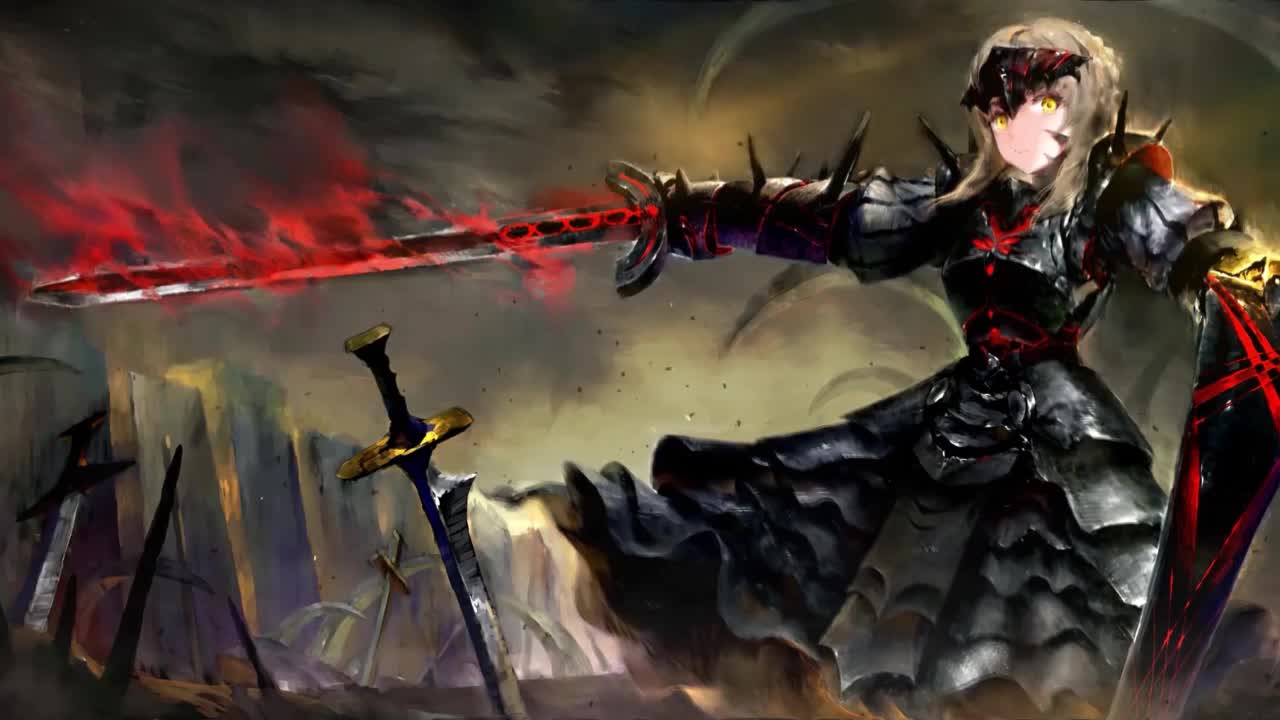 Artoria Pendragon Alter Fate Grand Order HD Live Wallpaper For PC