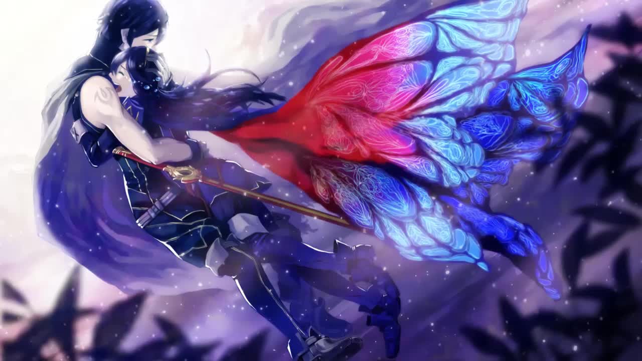 Lucina Hugging Chrom Crying Fire Emblem Awakening HD Live Wallpaper For PC