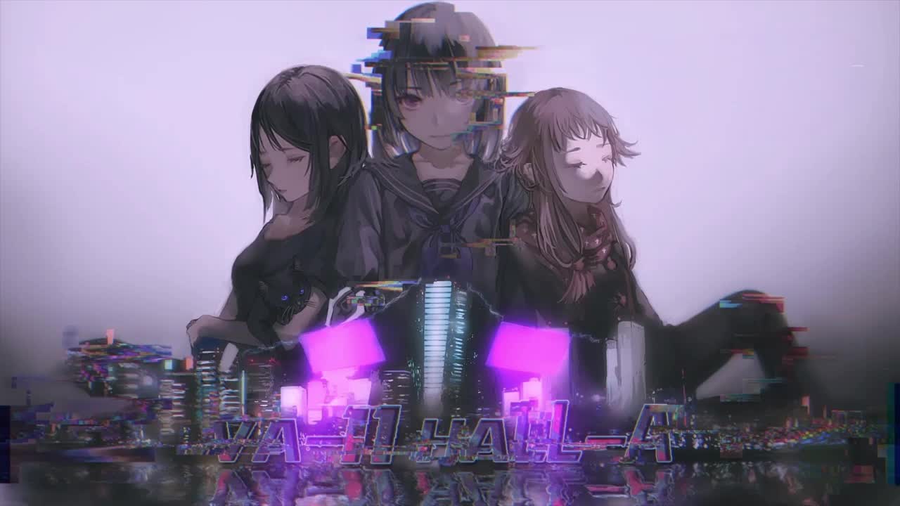 The Glitch Va 11 Hall A HD Live Wallpaper For PC