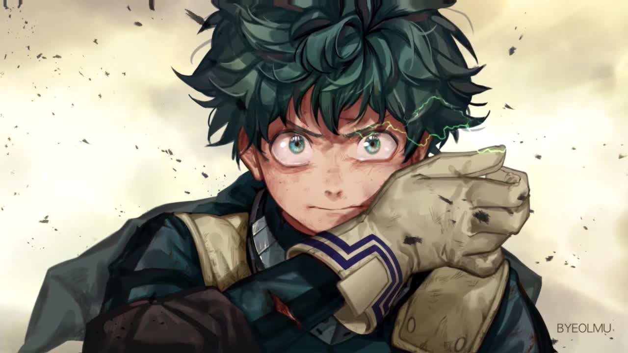 Izuku Midoriya My Hero Academia HD Live Wallpaper For PC