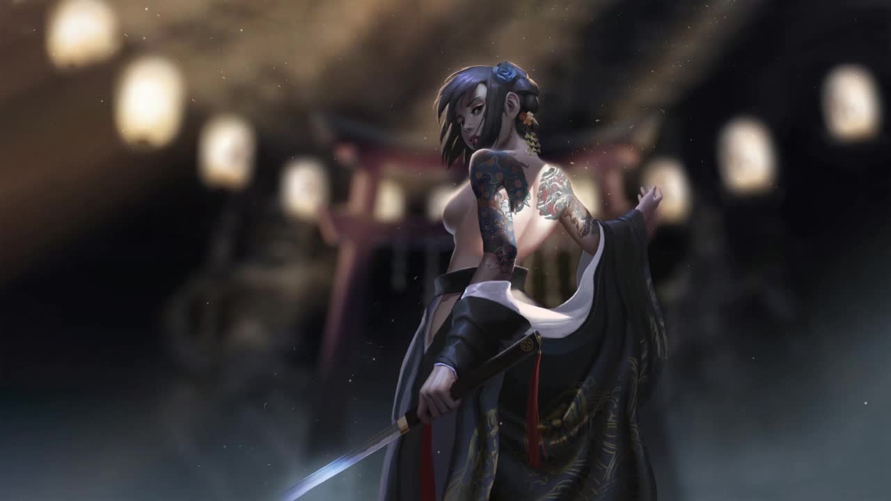 Jade Ghostblade HD Live Wallpaper For PC