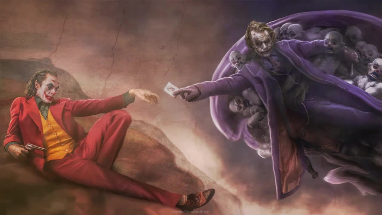 Two Jokers HD Live Wallpaper For PC live wallpaper