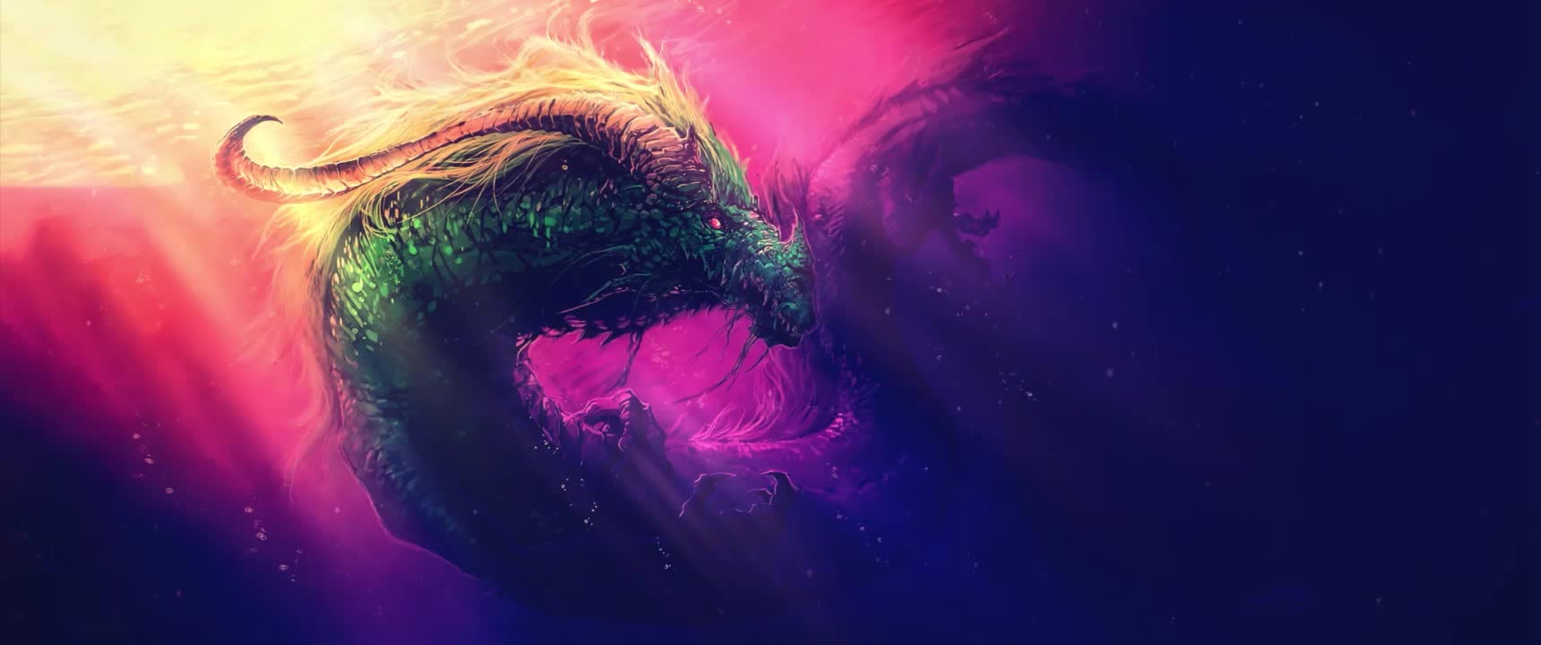 Sea Dragon HD Live Wallpaper For PC