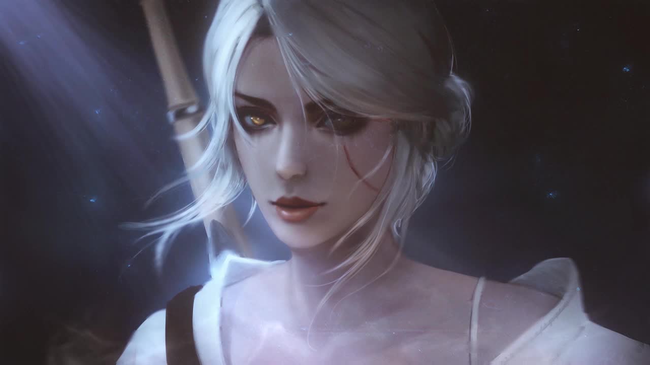 Cirilla Fiona Elen Riannon The Witcher 3 Wild Hunt 2 HD Live Wallpaper For PC